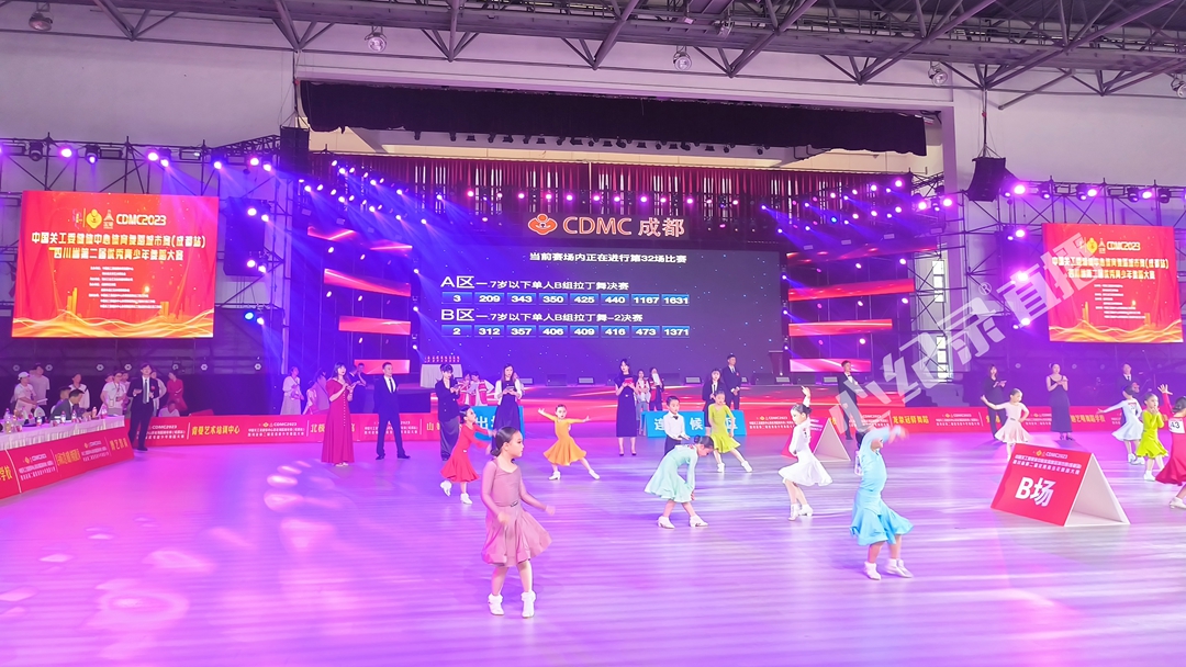宜宾CDMC四川省第二届青少年舞蹈大赛直播完成